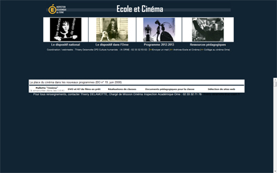 Accéder au site "École et cinéma" de l'Orne