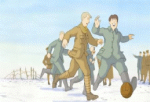 La guerre n'est pas leur jeu, film d'animation britannique de Dave Union (2002) {GIF}