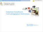 Didacticiel Smartboard, l'outil pédagogique électronique {JPEG}